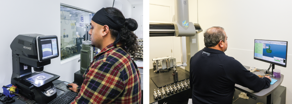 Keyence and Hexagon are two respected names in QC and important partners when it comes to RPI’s quality lab. Hexagon in 2023 was named as a Datanomix automated production intelligence partner, bringing even more integration into RPI’s digital workflow.